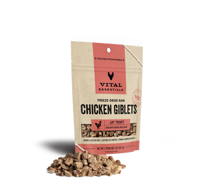 Vital Essentials Cat Freeze Dried Treat Chicken Giblet 1oz