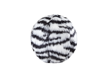 Fluff & Tuff Zebra Ball Small Squeakerless
